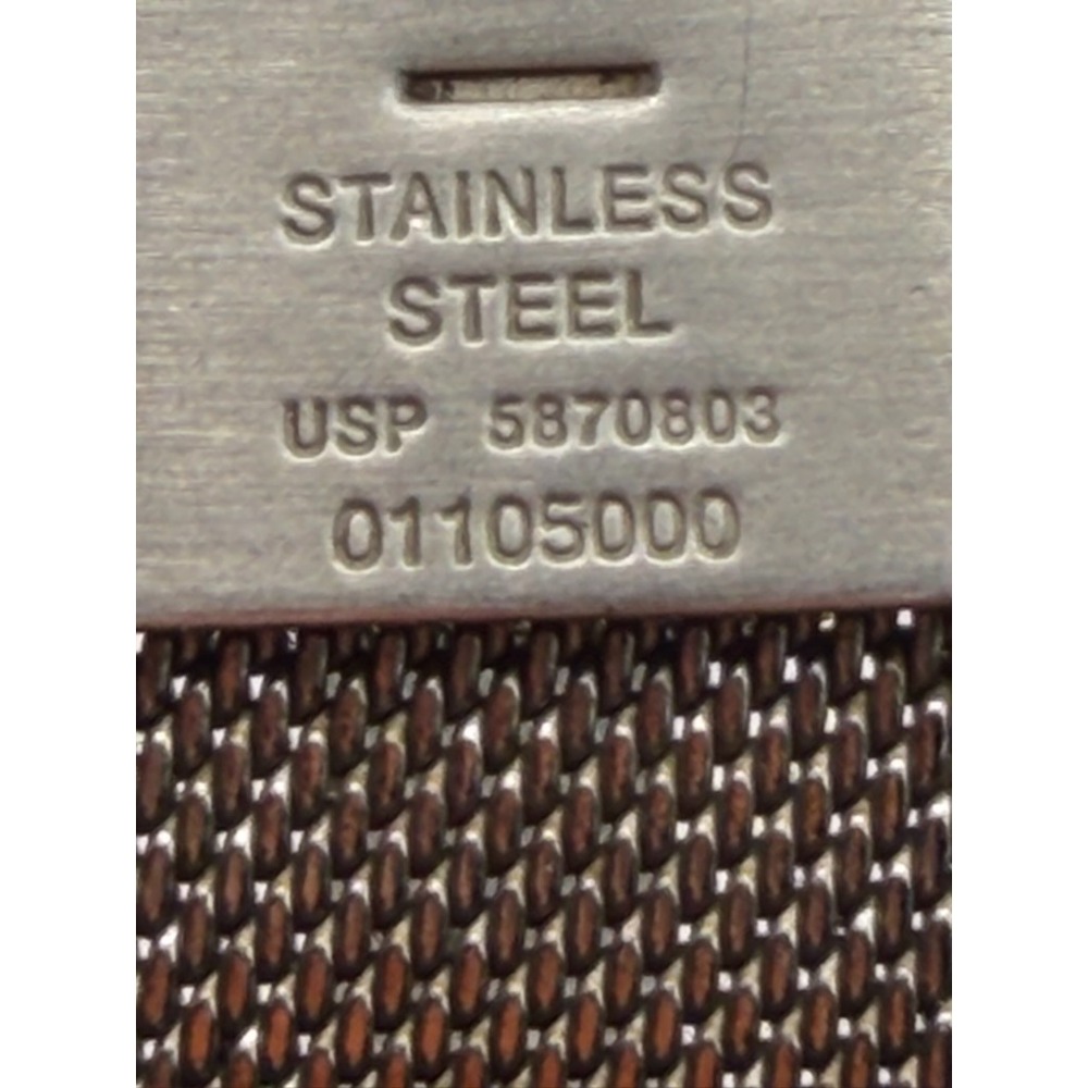 Skagen Women's Watch Gold Tone Case Silver Mesh Band Quartz Minimalist Working - Picture 6 of 8
